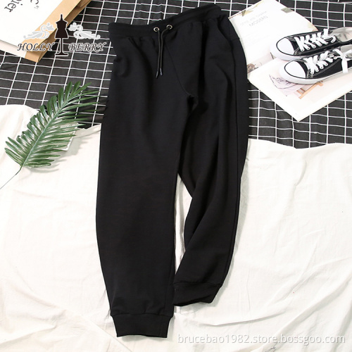 Woman Loose Knitting Sports Pants Slacks Ladies Streetwear